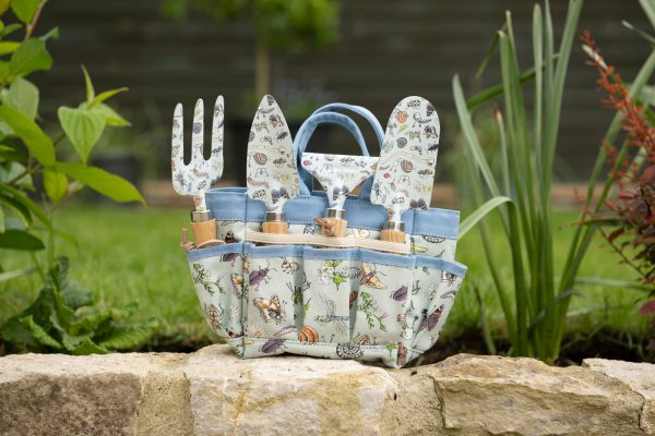 Childs Garden Tool Set with Tool Bag