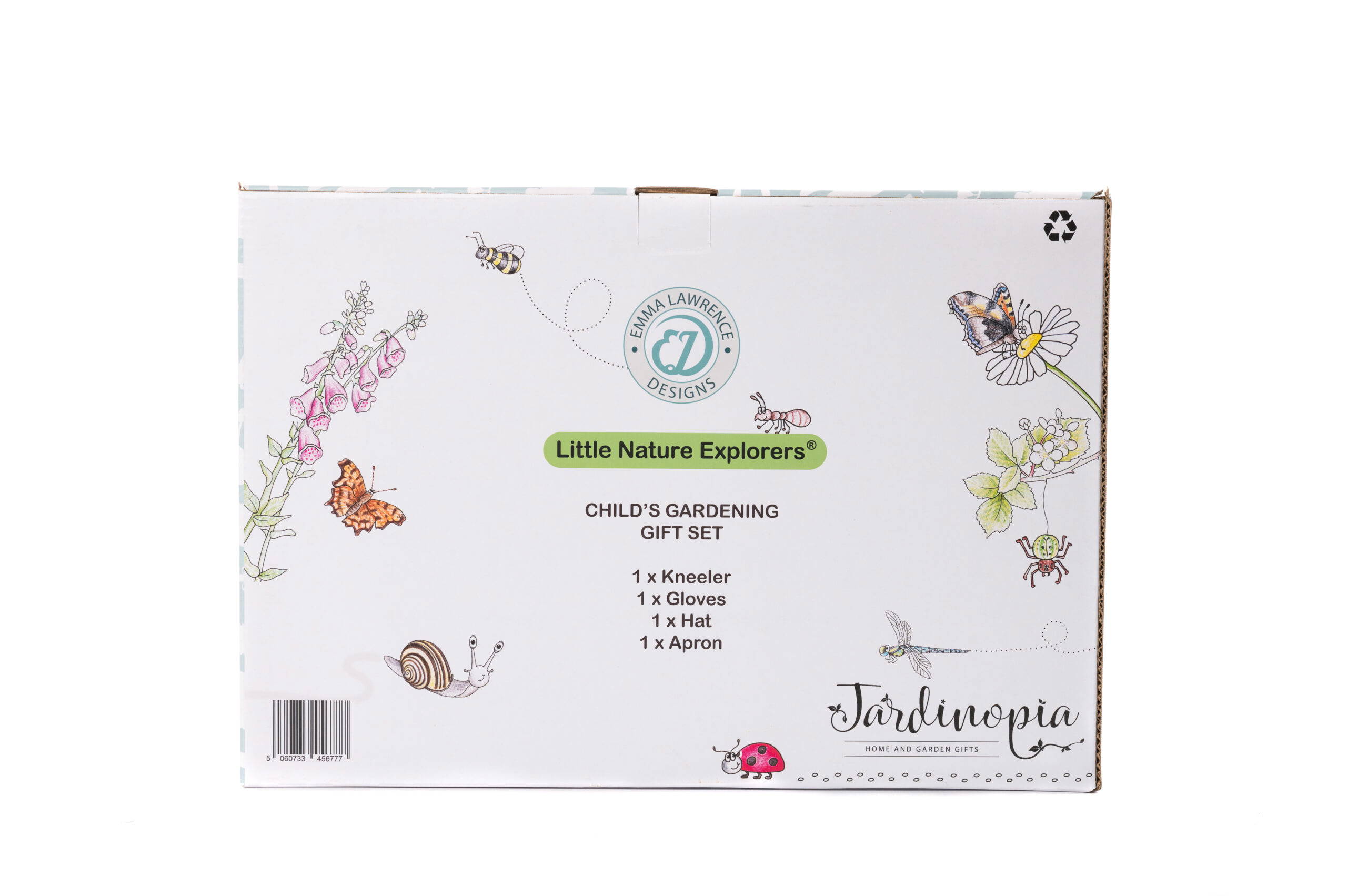 Emma Lawrence Little Nature Explorers Childrens Garden Wear Gift Set - Green Trim - Image 13