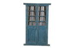Antique Indian Teak Wood Pair Of Doors And Frame