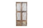 Antique Indian Teak Wood Jali Shutter Doors