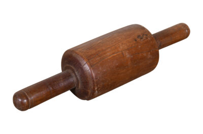 Antique Teak Wood Heavyweight Indian Rolling Pin