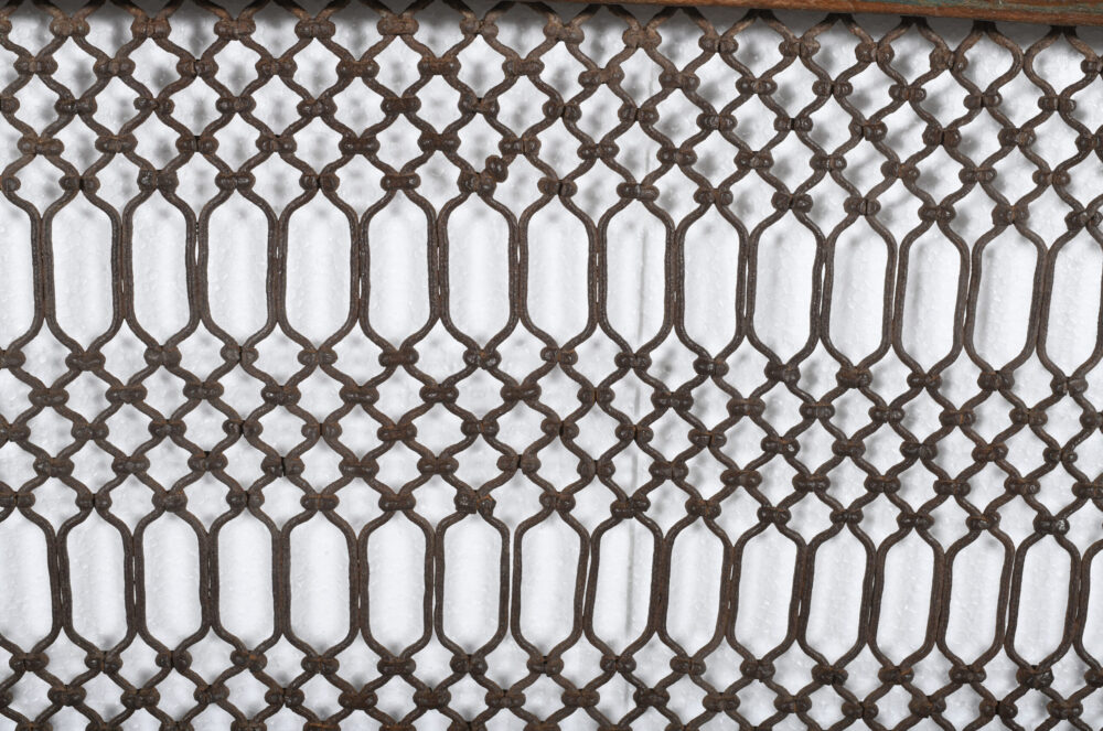 Antique Indian Teak Wood and Iron Bannister - Image 3