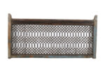 Antique Indian Teak Wood and Iron Bannister