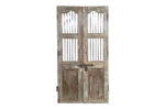 Antique Indian Teak Wood Jali Shutter Doors