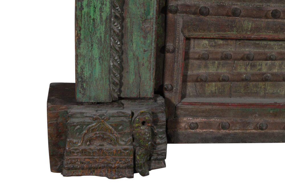 Antique Indian Teak Door - Image 3