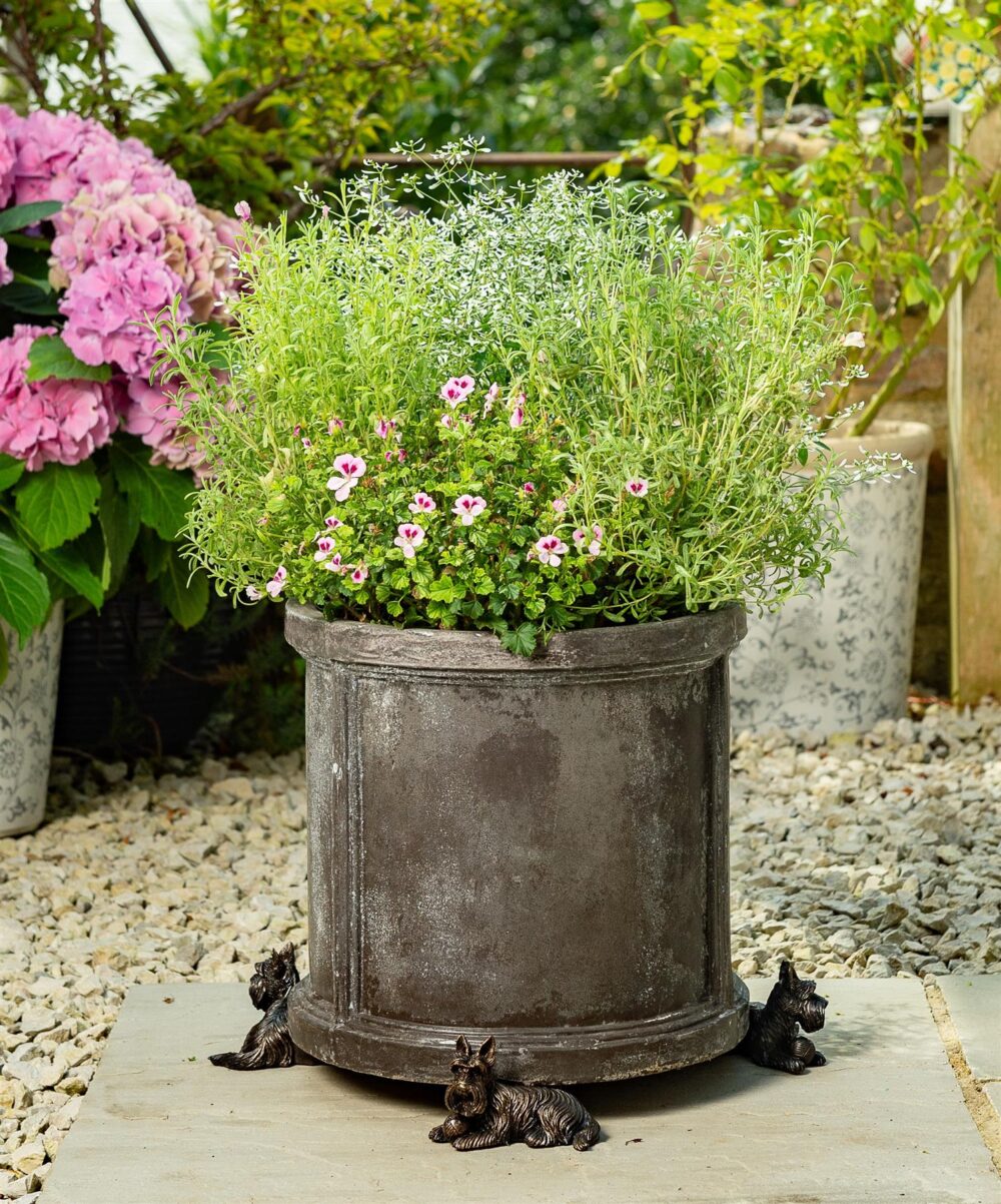 Scottish Terrier Plant Pot Feet - Set of 3 - Image 5