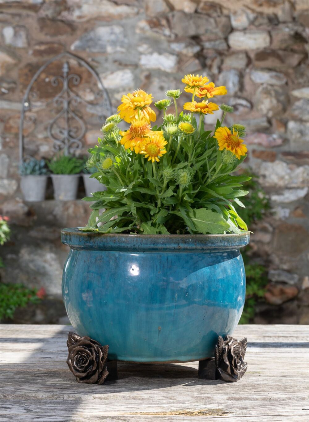 Rose Plant Pot Feet - Set of 3 - Image 10