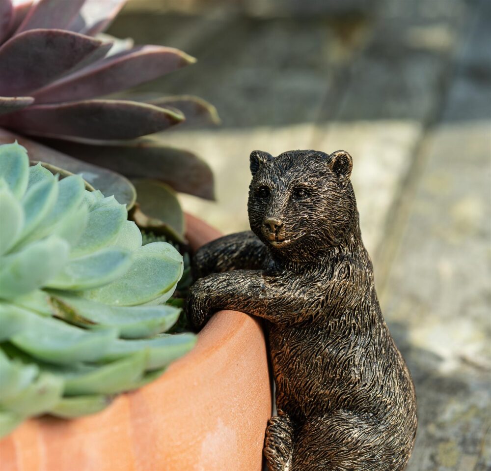 Brown Bear Plant Pot Hanger - Image 2