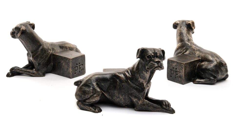 Boxer Dog Plant Pot Feet - Set of 3 - Image 9