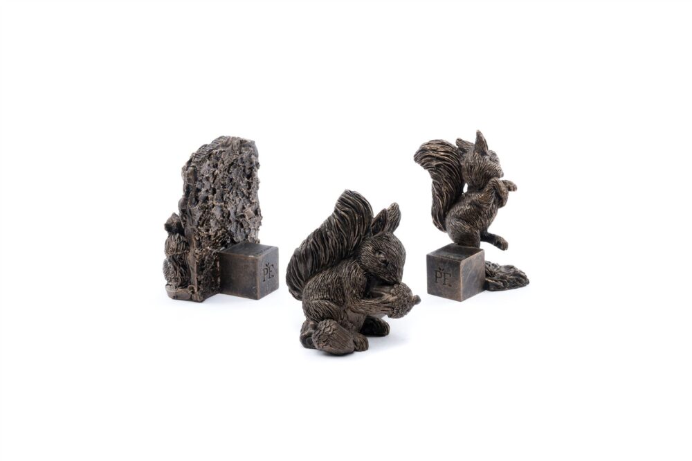 Beatrix Potter Squirrel Nutkin and Old Brown Plant Pot Feet - Set of 3 - Image 10