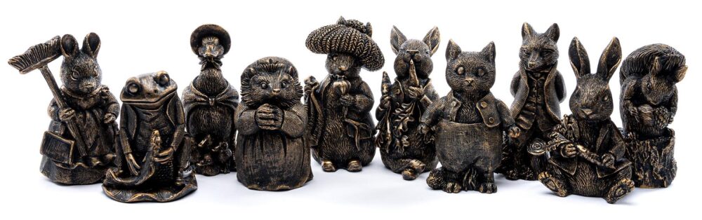 Beatrix Potter Mr. Tod Cane or Stake Topper - Image 9