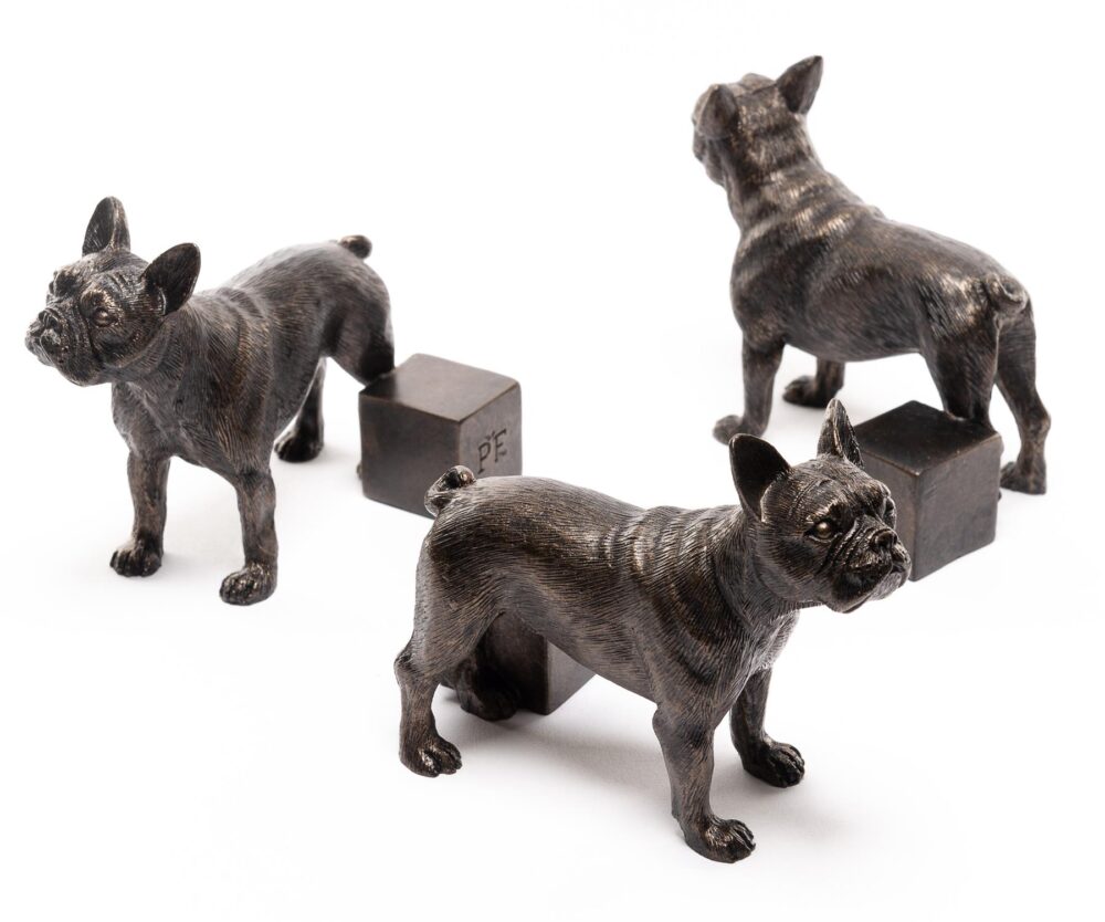 French Bulldog Plant Pot Feet - Set of 3 - Image 2