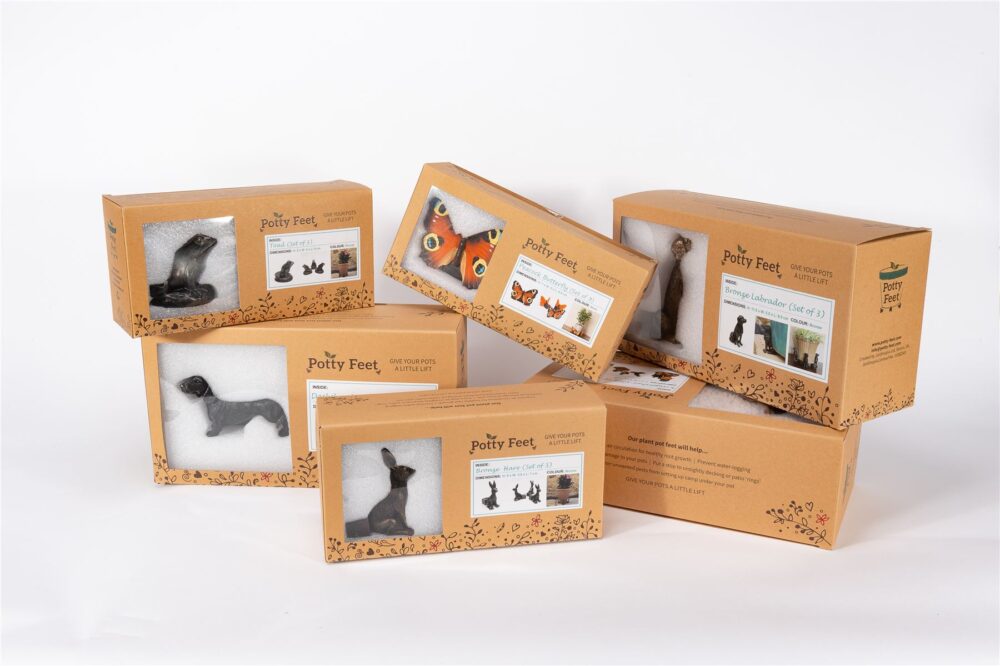 Resting Hare Plant Pot Feet - Set of 3 - Image 9