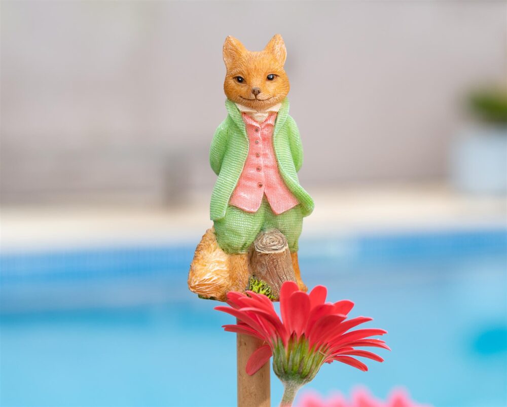 Beatrix Potter Mr. Tod Cane or Stake Topper - Image 6