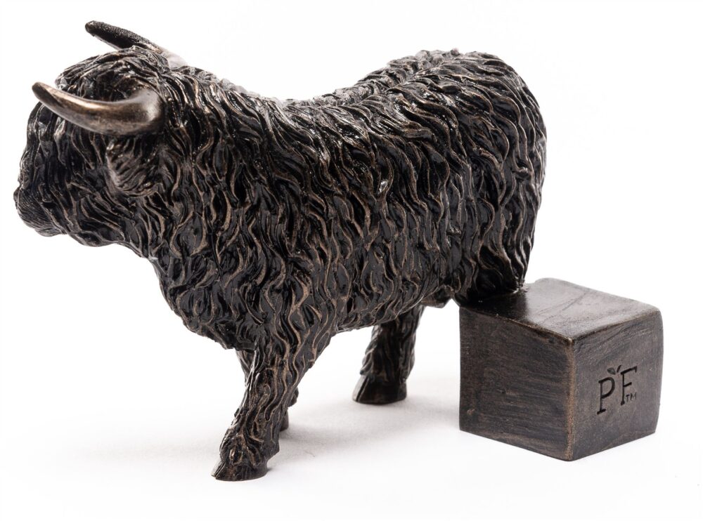 Highland Cow Plant Pot Feet - Set of 3 - Image 4