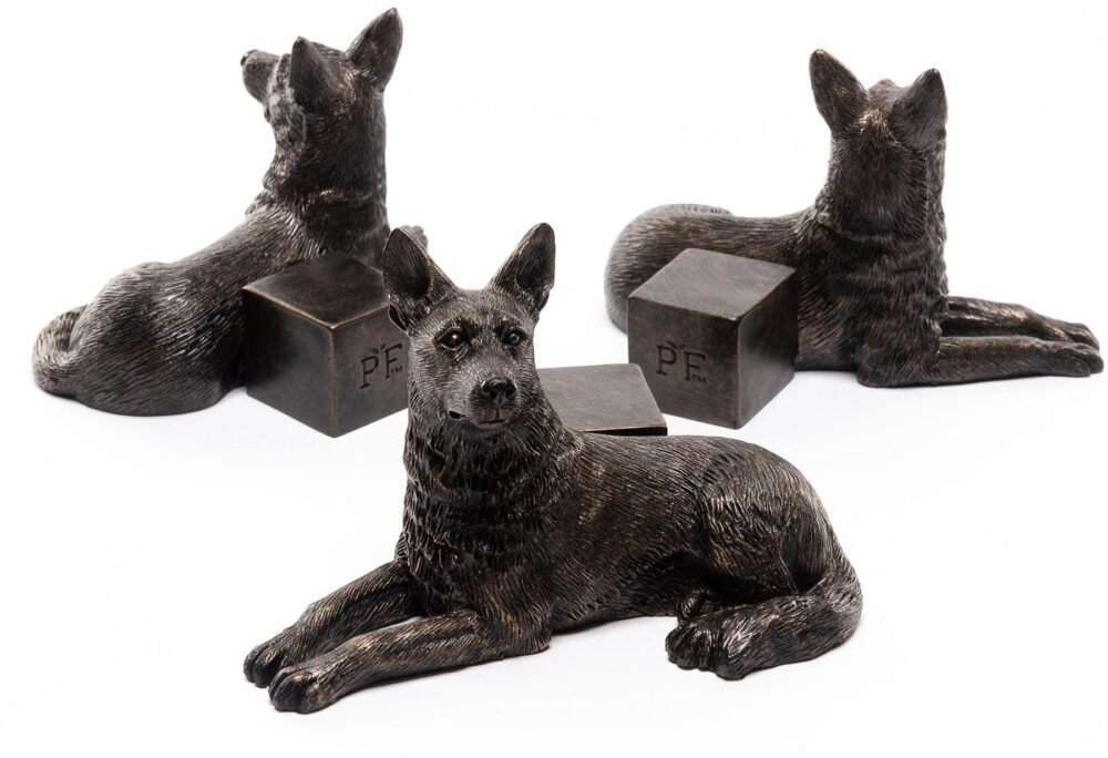 German Shepherd Plant Pot Feet - Set of 3 - Image 2