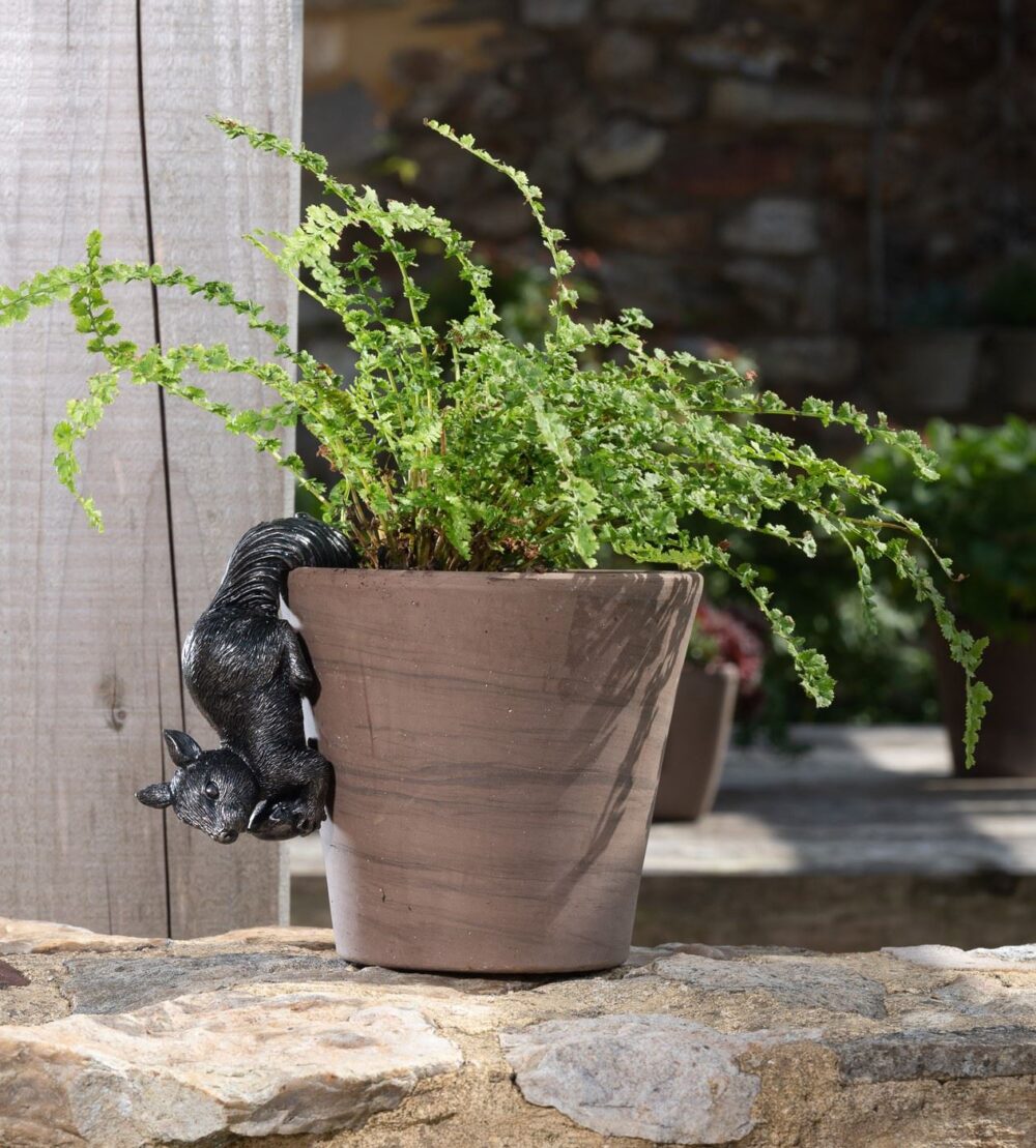 Red Squirrel Plant Pot Hanger - Image 9