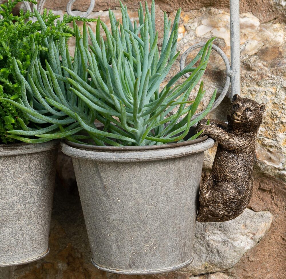 Brown Bear Plant Pot Hanger - Image 3