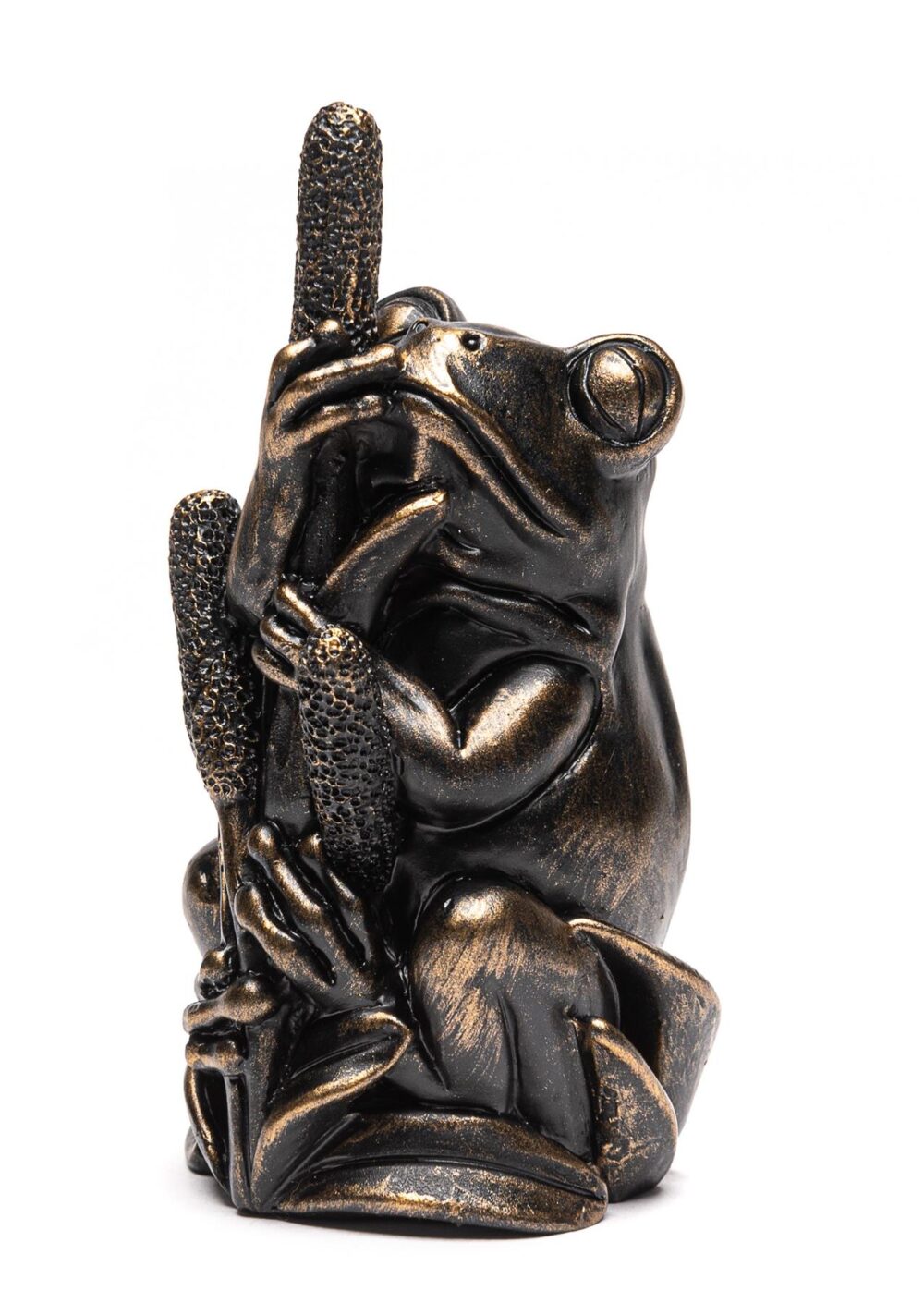 Frog On Bullrush Cane or Stake Topper - Image 2