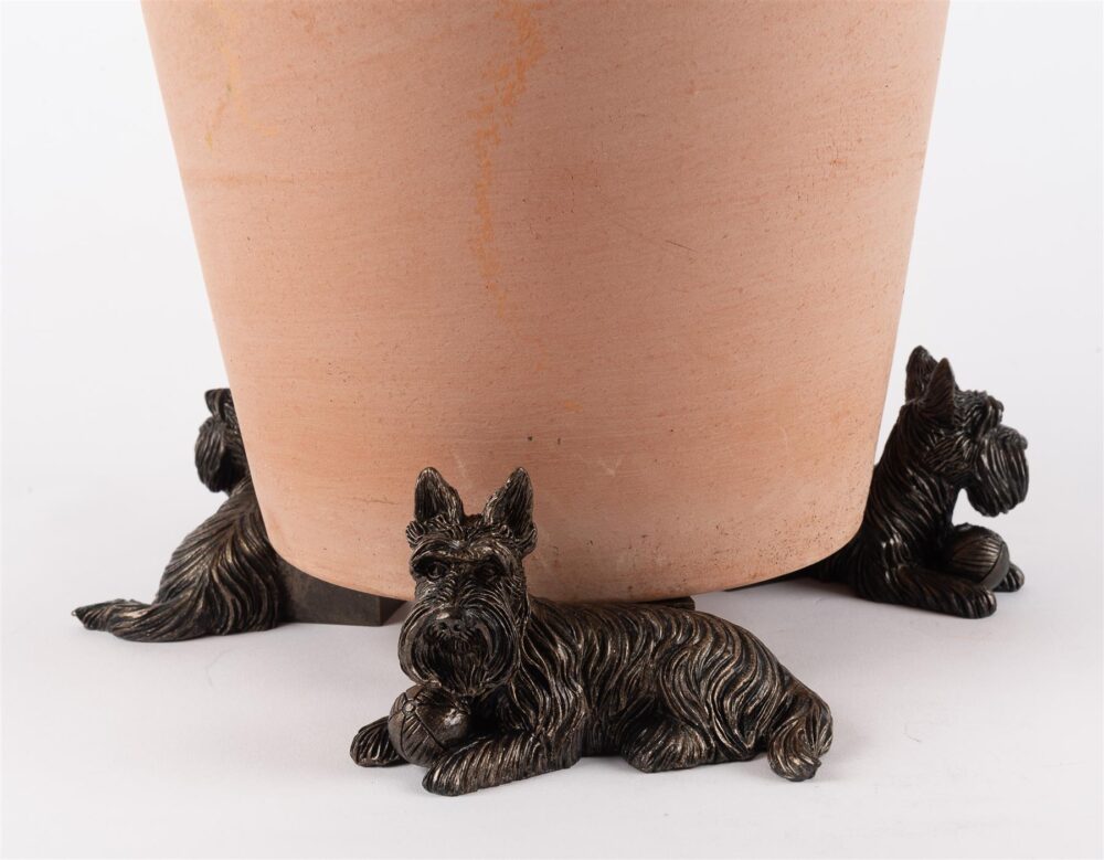 Scottish Terrier Plant Pot Feet - Set of 3 - Image 7