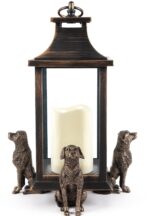 Sitting Labrador Plant Pot Feet - Set of 3