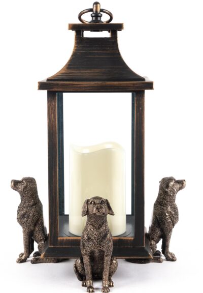 Sitting Labrador Plant Pot Feet - Set of 3