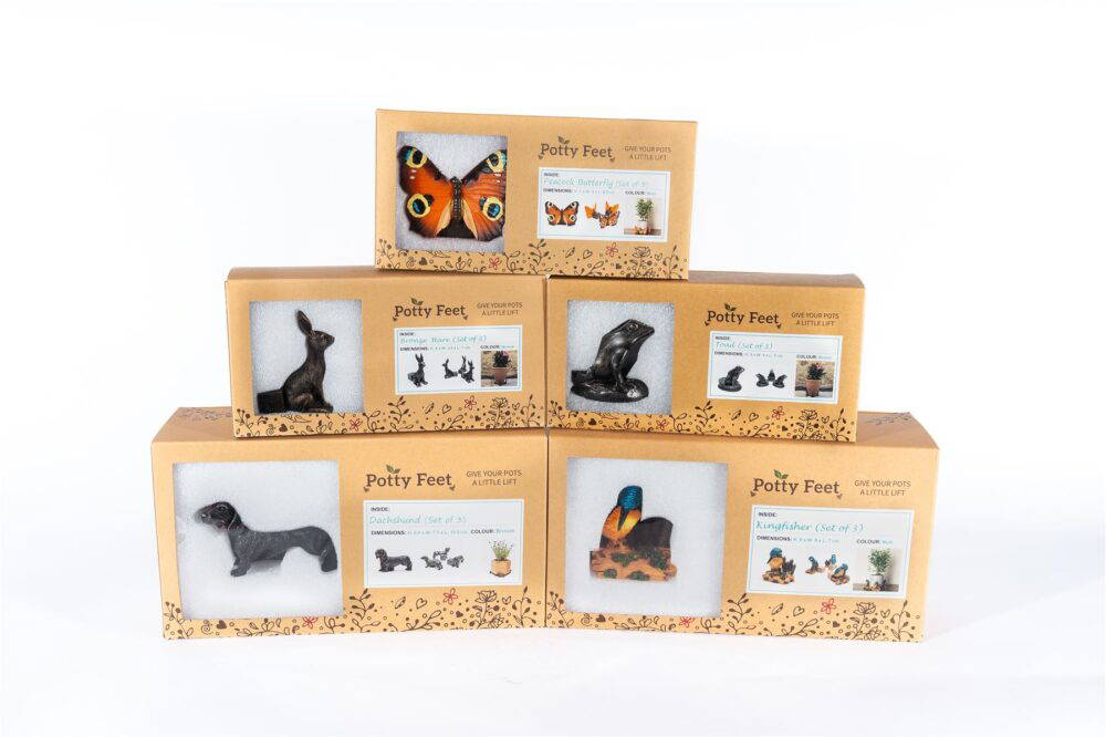 Badger Plant Pot Feet - Set of 3 - Image 5