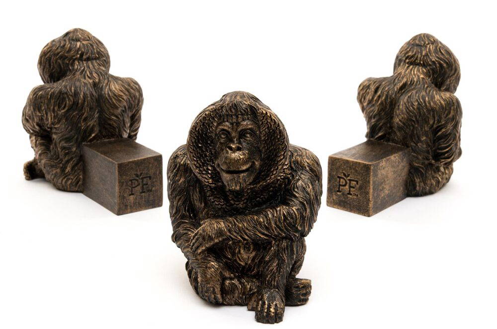 Orangutan Plant Pot Feet - Set of 3 - Image 2