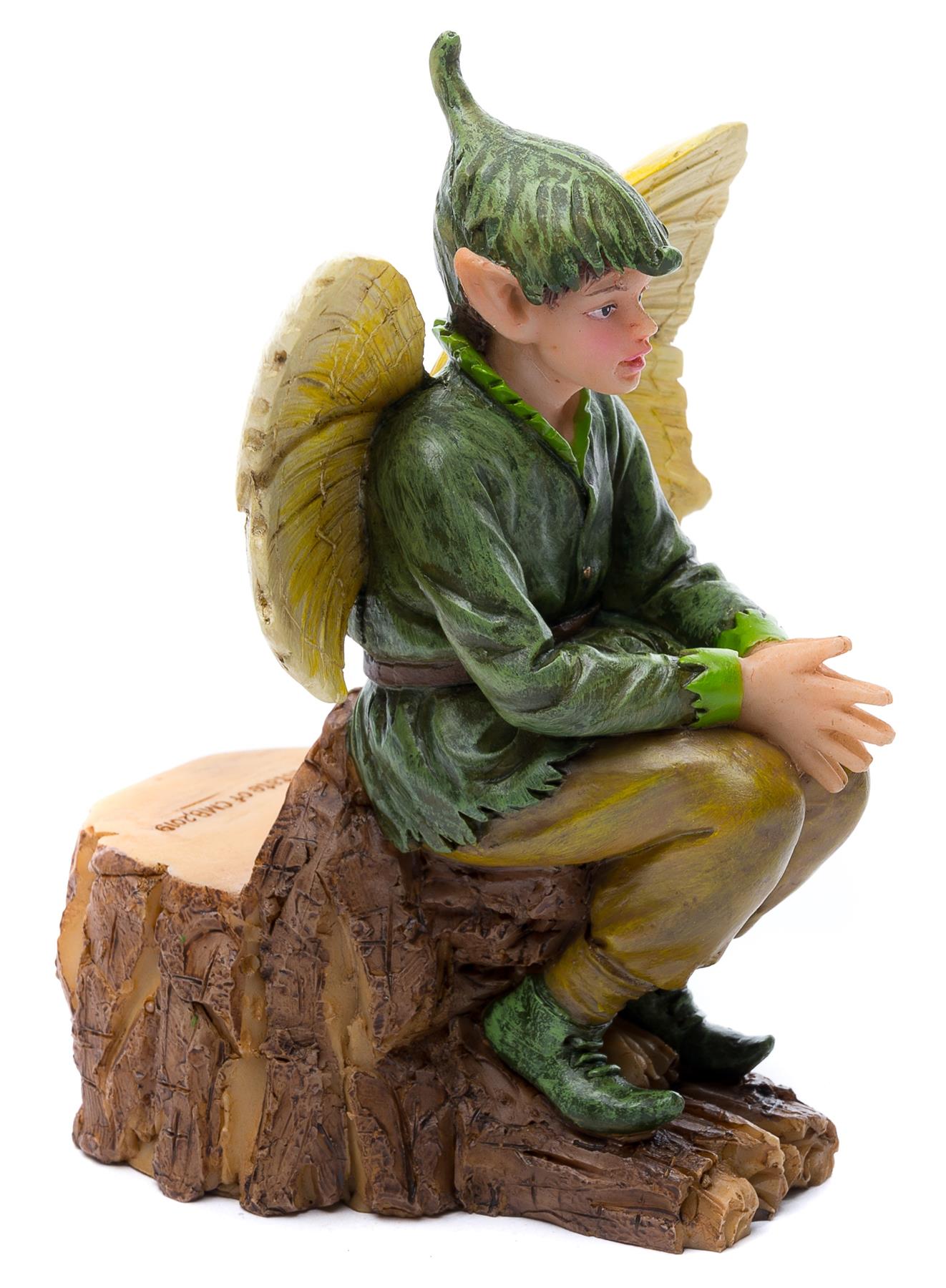 Elm Tree Flower Fairy Plant Pot Feet - Set of 3 - Image 2