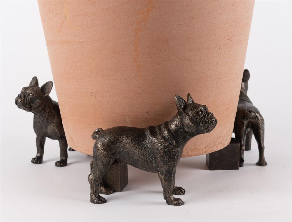 French Bulldog Plant Pot Feet - Set of 3 - Image 8