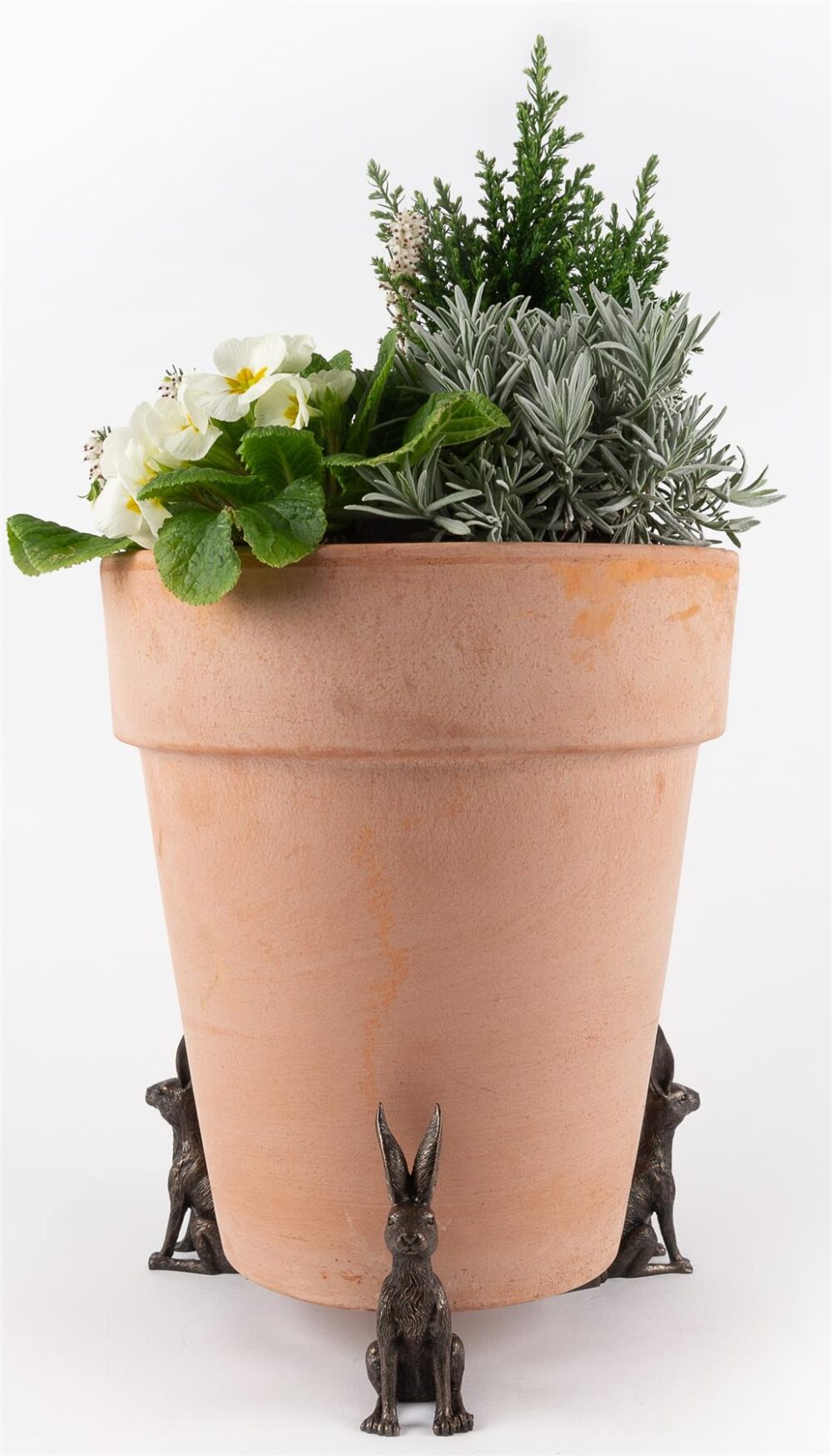 Large Sitting Hare Plant Pot Feet - Set of 3 - Image 8