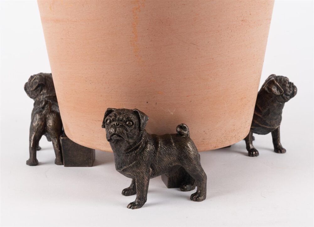 Pug Plant Pot Feet - Set of 3 - Image 7