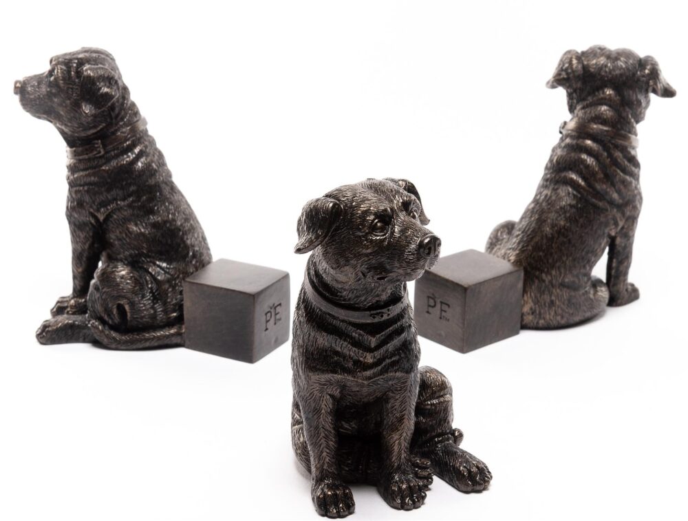 Staffordshire Bull Terrier Plant Pot Feet - Set of 3 - Image 2