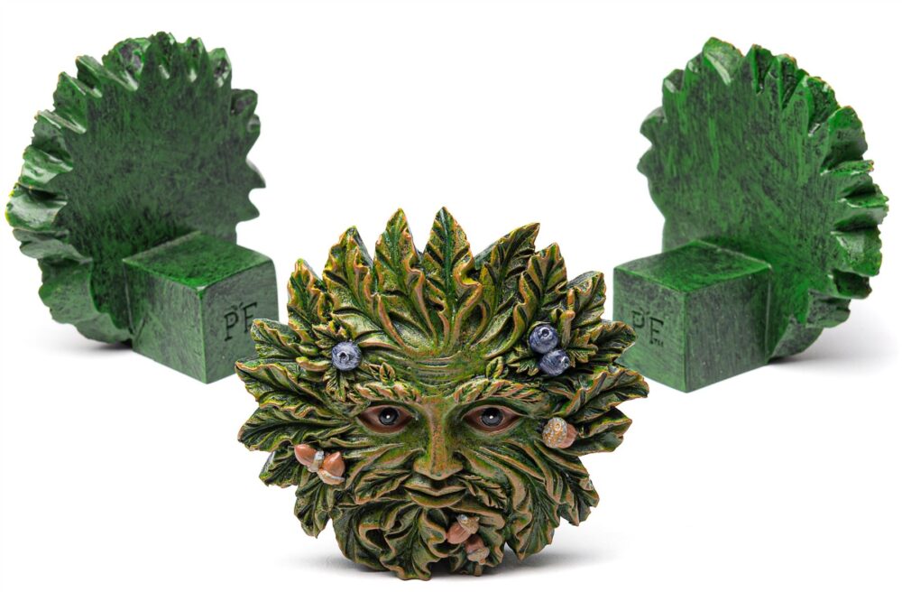 Green Man Plant Pot Feet - Set of 3 - Image 2