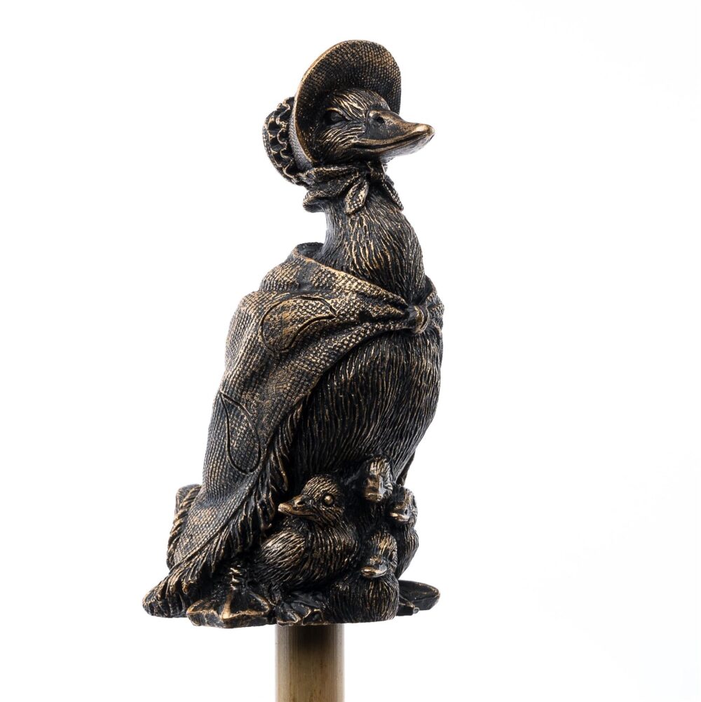 Beatrix Potter Jemima Puddle-Duck Cane or Stake Topper - Image 4