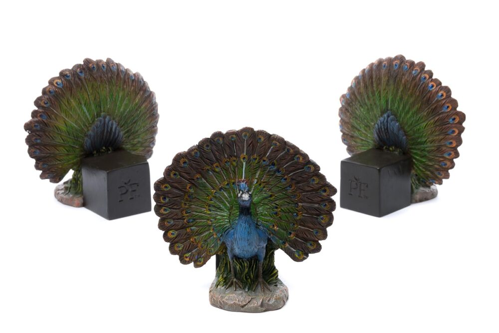 Peacock Plant Pot Feet - Set of 3 - Image 2