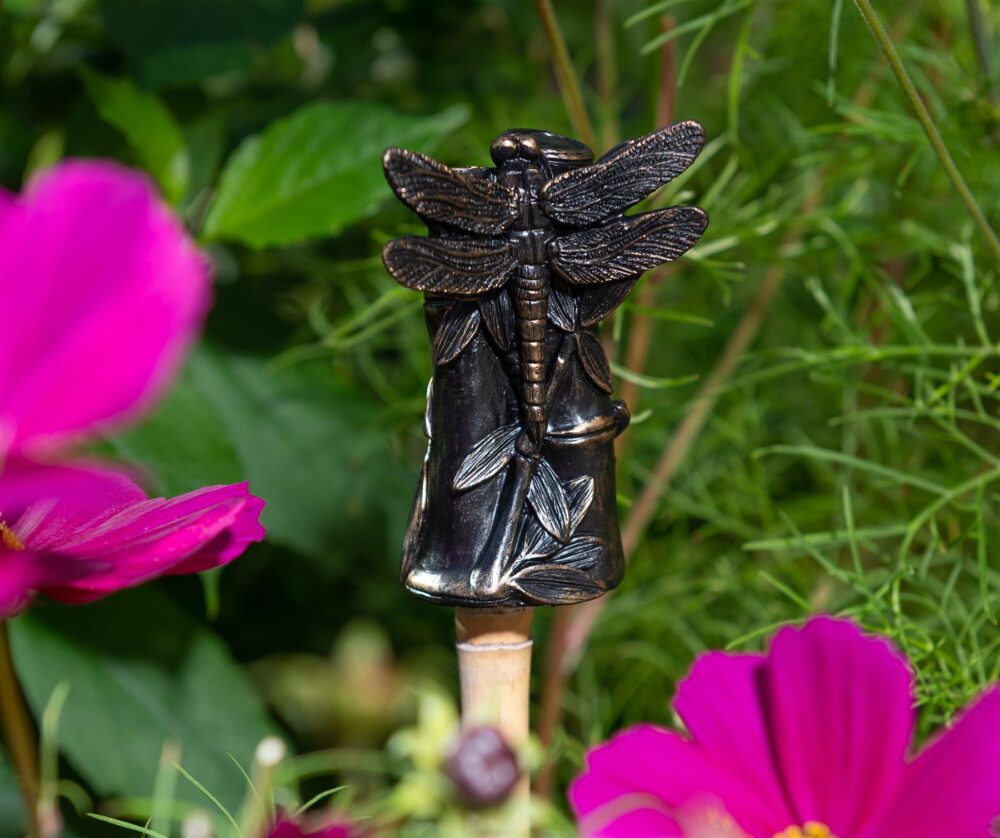 Dragonfly On Bamboo Cane or Stake Topper - Image 8