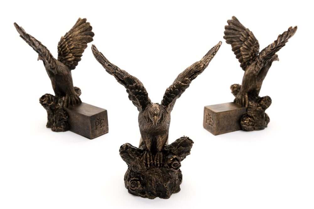 American Bald Eagle Plant Pot Feet - Set of 3 - Image 2