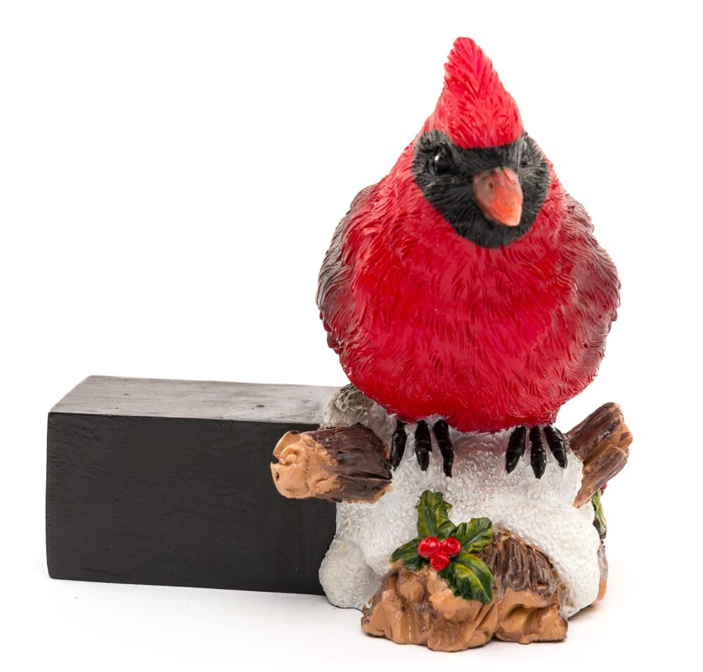 Red Cardinal Bird Plant Pot Feet - Set of 3 - Image 8
