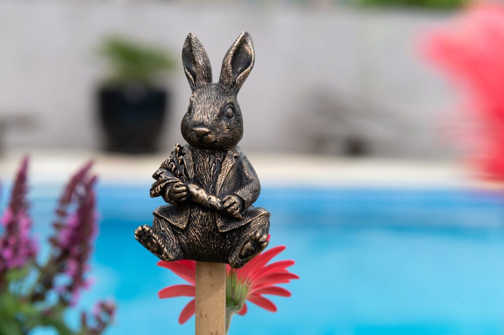 Beatrix Potter Set of 5 Cane or Stake Toppers Peter Rabbit, Tom Kitten, Mrs Tiggy Winkle, Hunca Munca, Jemima Puddle Duck - Image 9