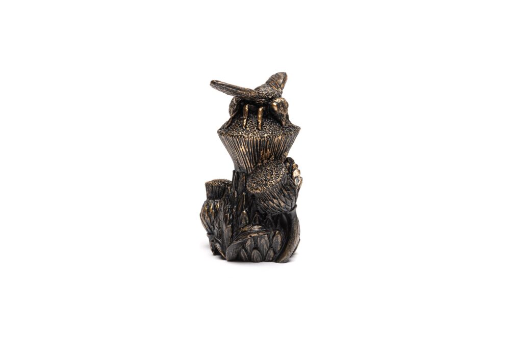 Set of 5 Animals & Insects Cane or Stake Toppers Hedgehog, Bee, Butterfly, Frog, Snail - Image 29