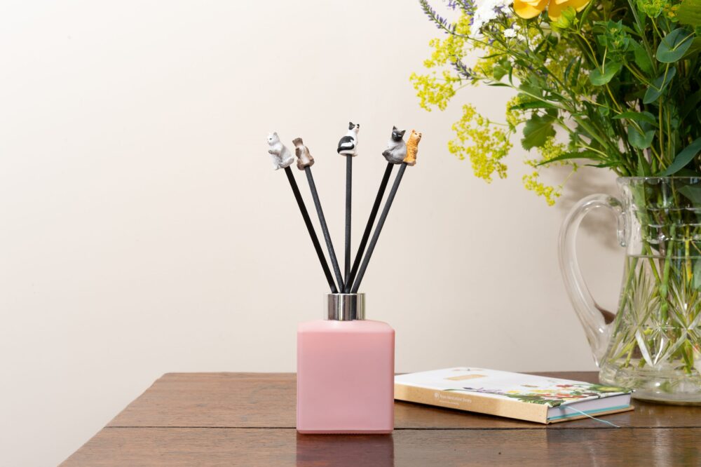 Cats Diffuser Decor Reed Diffuser Decoration - Set of 5