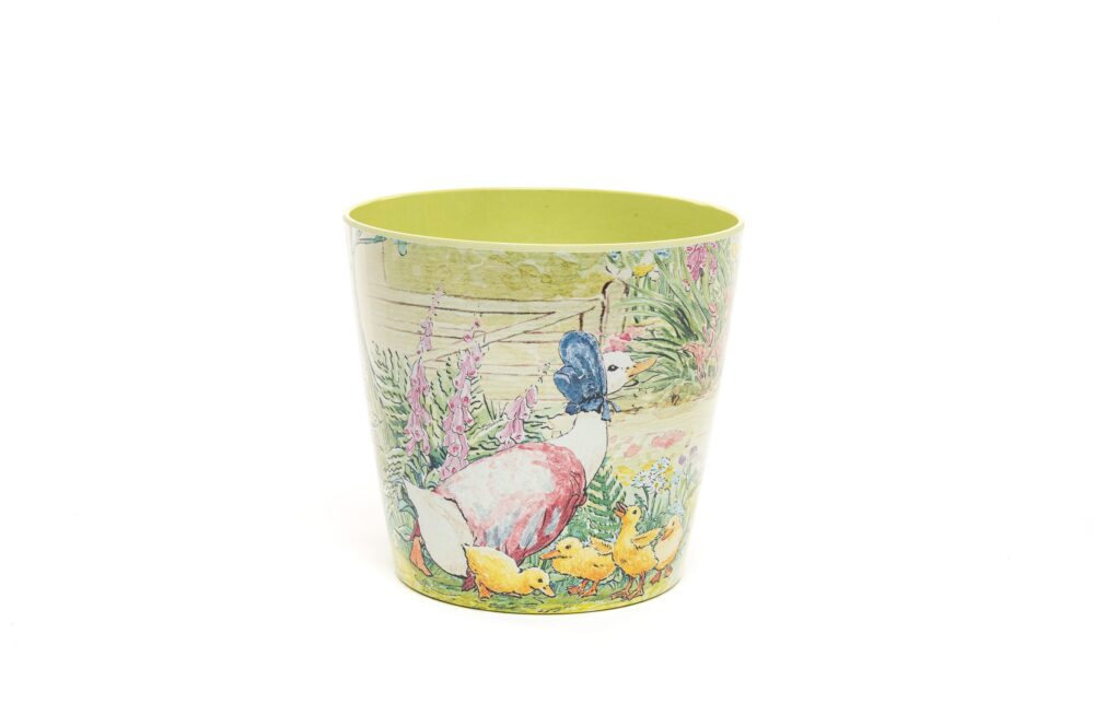 Eco-Pot Bamboo - Beatrix Potter - Peter Rabbit, Mrs Tiddy-Winkle & Jemima Puddleduck SET OF 3 - Image 4