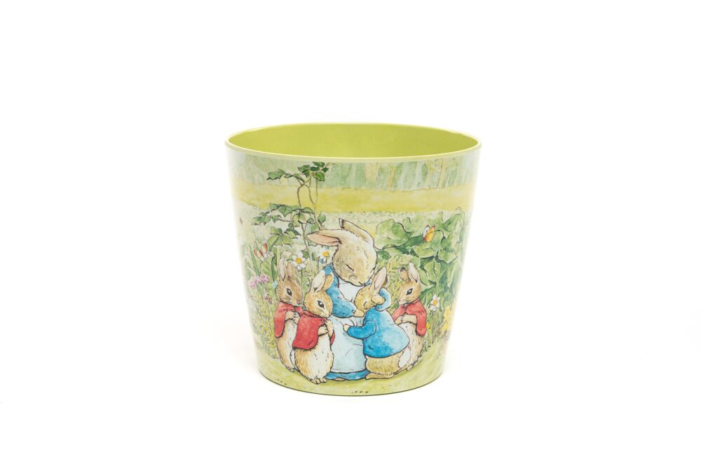 Eco-Pot Bamboo - Beatrix Potter - Peter Rabbit, Mrs Tiddy-Winkle & Jemima Puddleduck SET OF 3