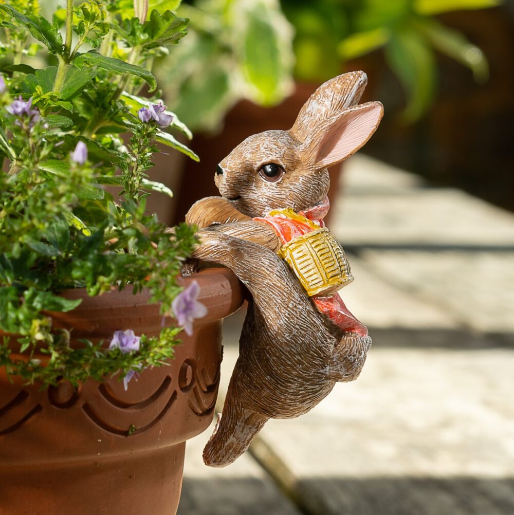 Beatrix Potter Flopsy Bunny Plant Pot Hanger - Image 6