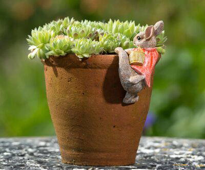 Beatrix Potter Flopsy Bunny Plant Pot Hanger