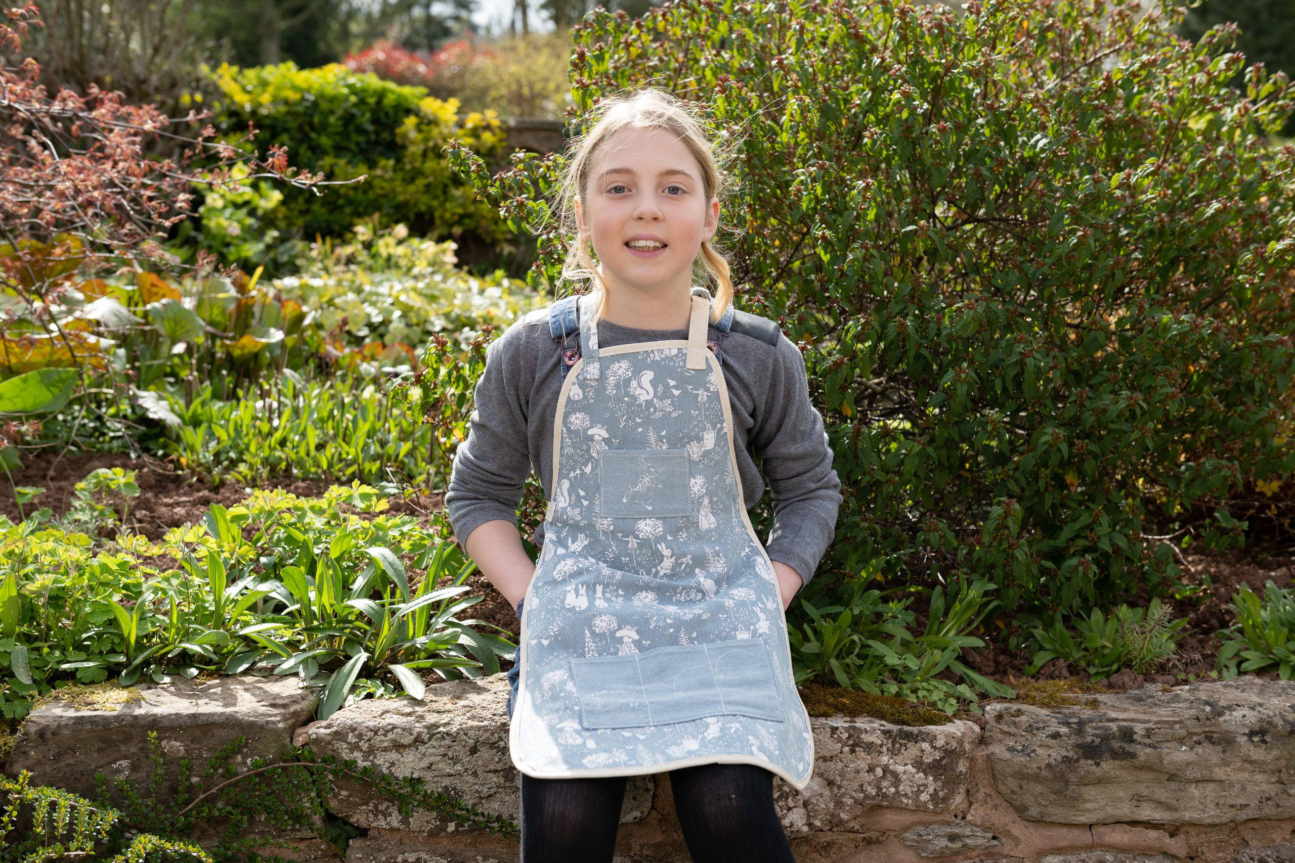 Kids Beatrix Potter Peter Rabbit Gardening Apron - Image 2