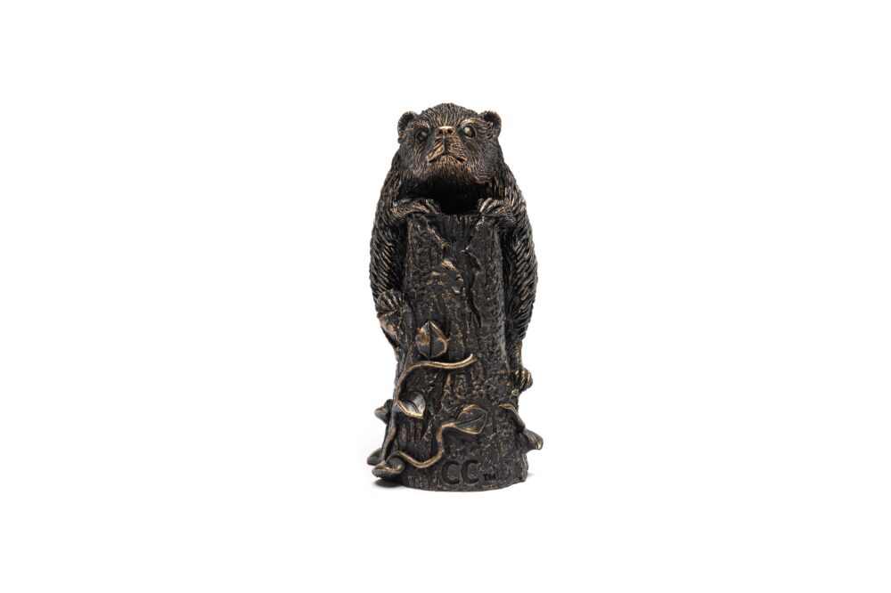 Set of 5 Animals & Insects Cane or Stake Toppers Hedgehog, Bee, Butterfly, Frog, Snail - Image 15