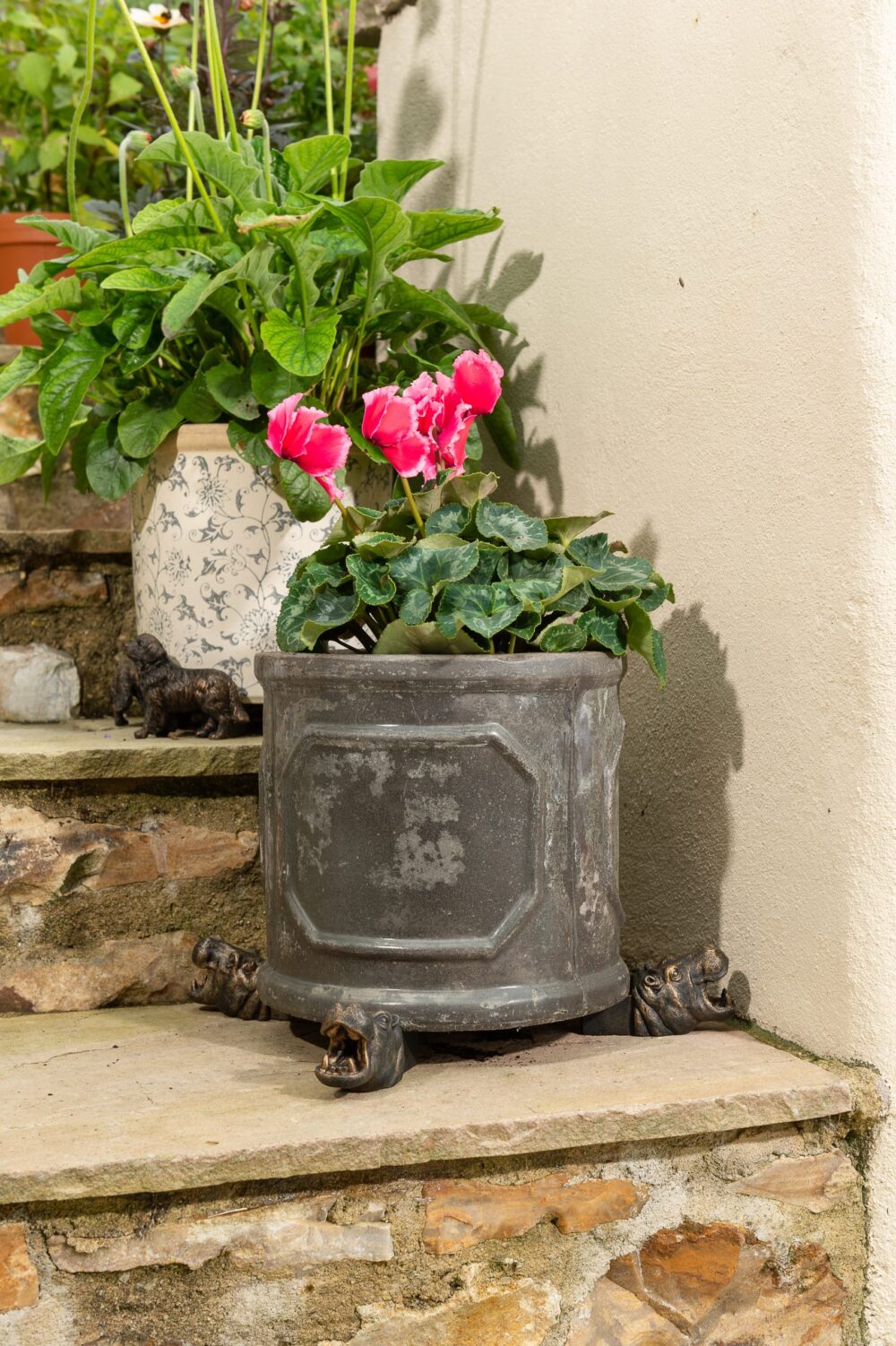 Hippopotamus Hippo Plant Pot Feet - Set of 3 - Image 3