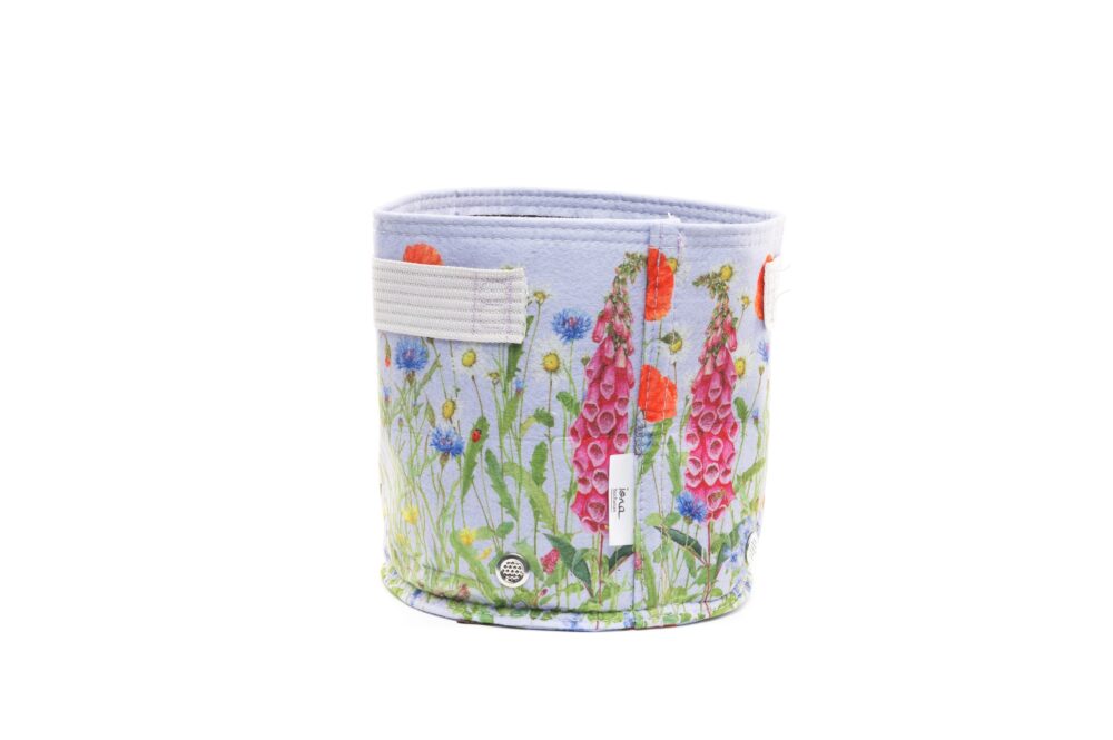 Iona Buchanan Meadow Fabric Eco Pots - 23L - Lilac - Image 3